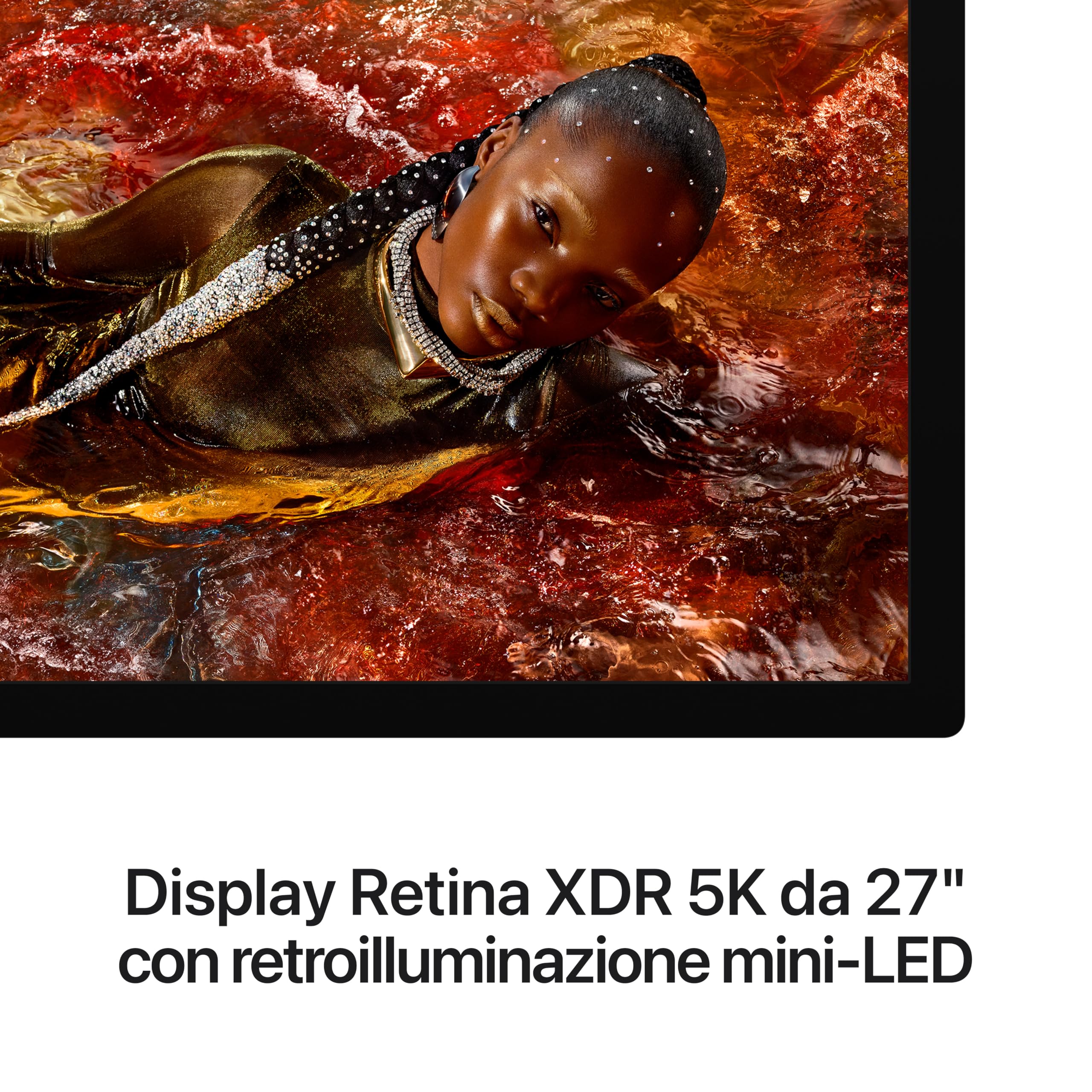 Apple Studio Display XDR monitor 120Hz vetro standard VESA