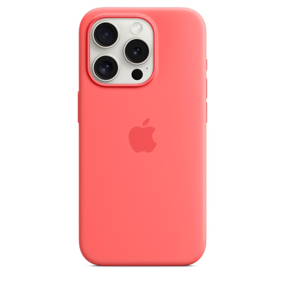 Apple iPhone 15 Pro Custodia MagSafe Silicone Guava