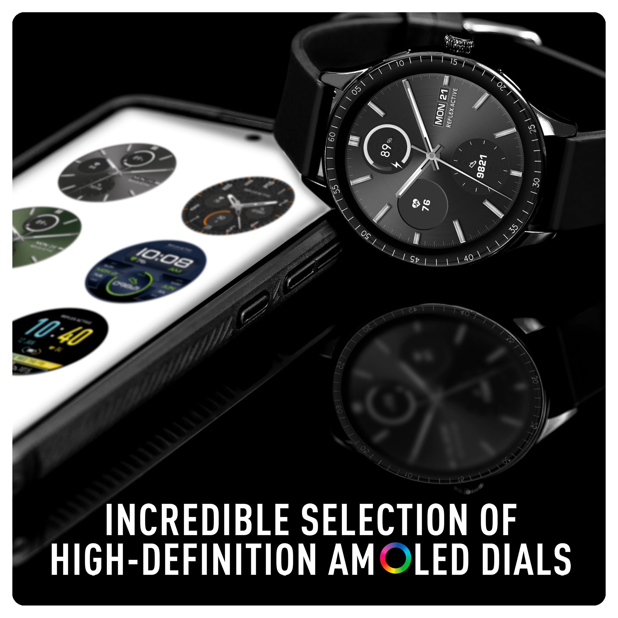 Reflex Active Spectra 300 R smartwatch nero AMOLED chiamate