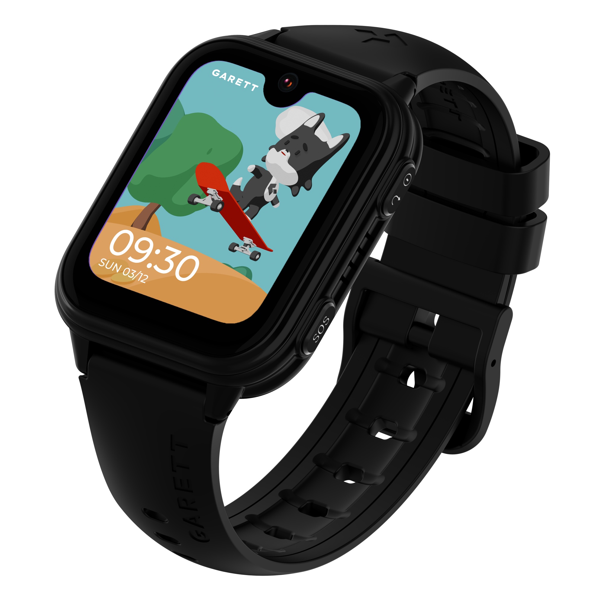 Garett Kids Vibe 4G smartwatch nero con GPS