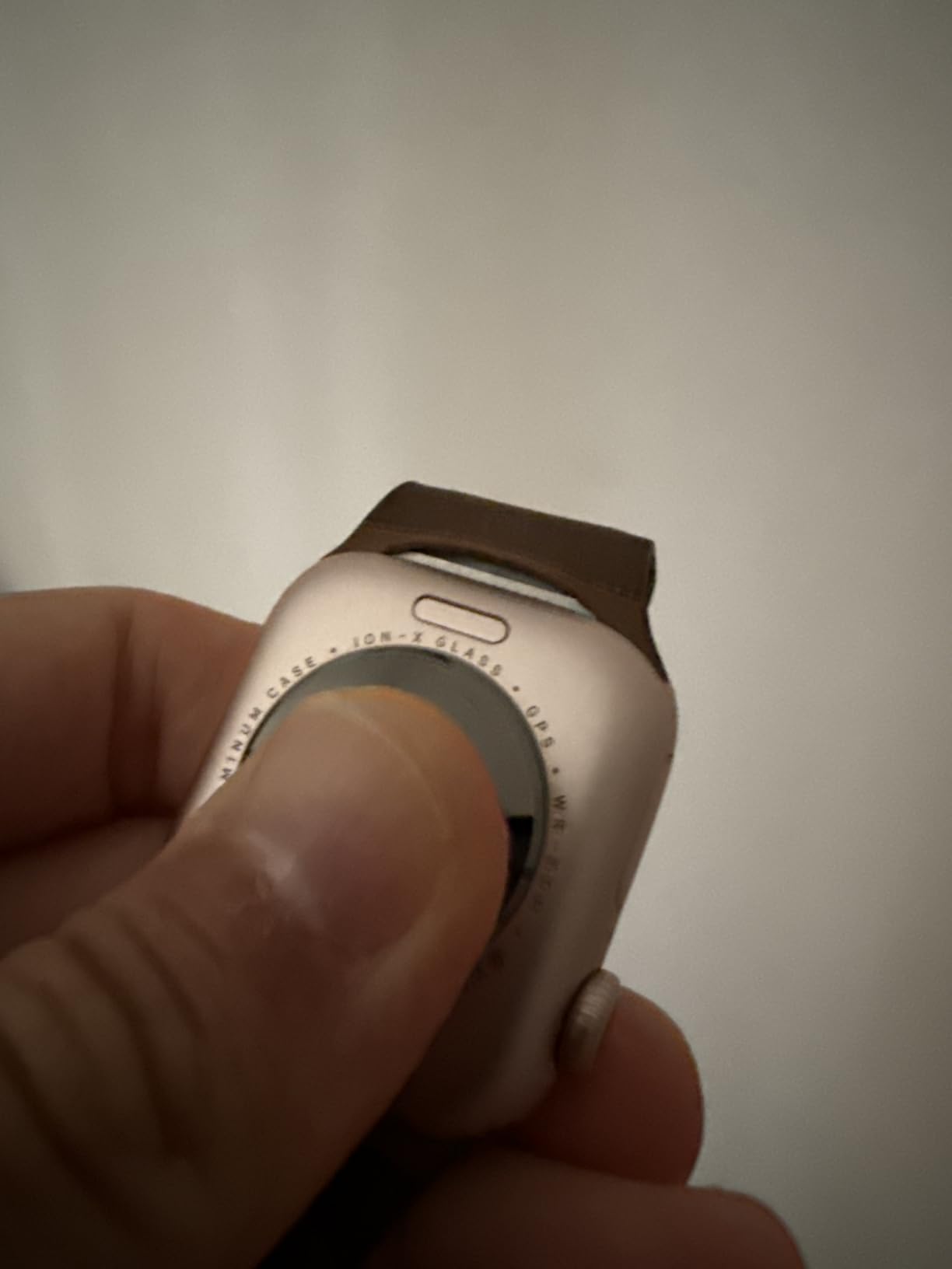 Apple Watch Magnetic Link 42 mm cinturino blu navy S/M