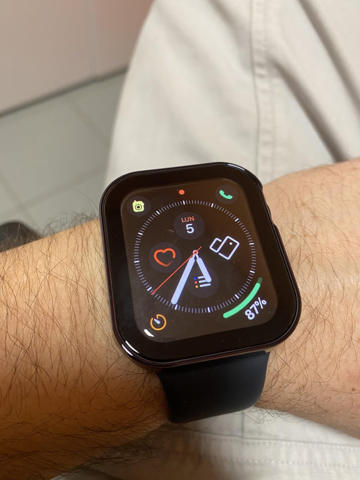 Apple Watch SE 2ª gen GPS + Cellular 44mm smartwatch mezzanotte