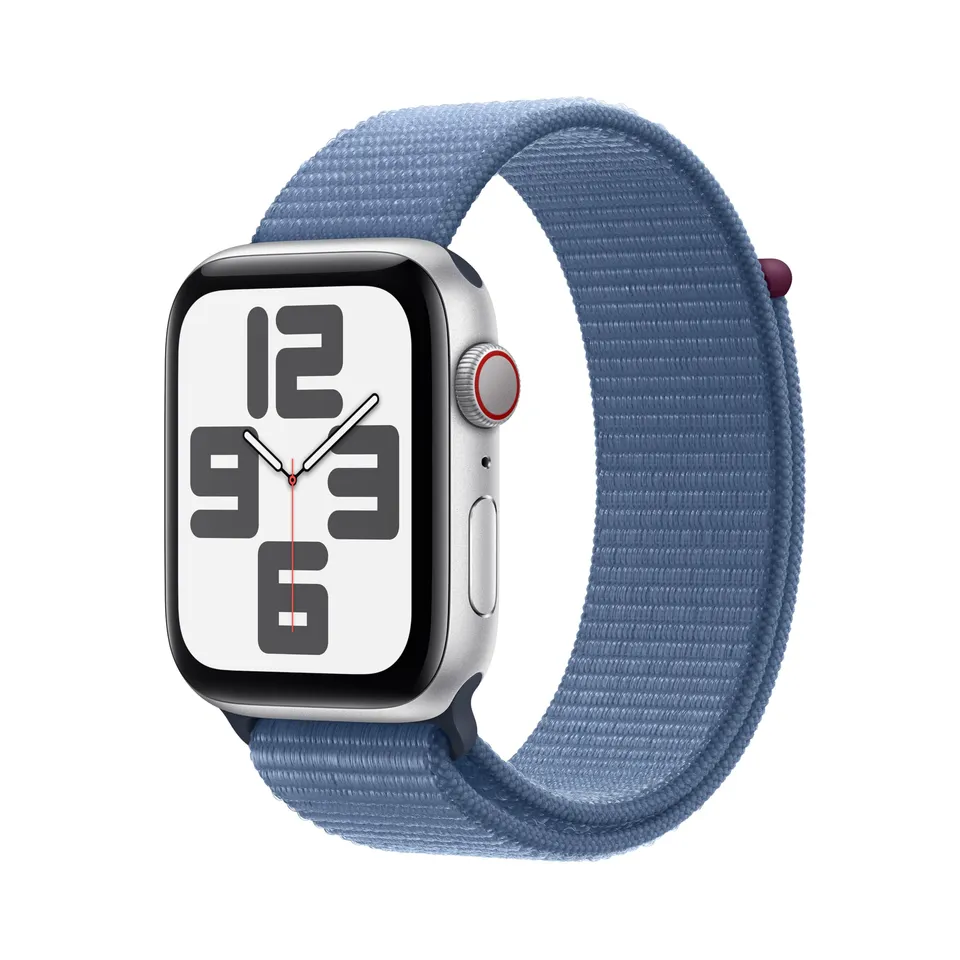 Apple Watch SE 2 2023 smartwatch 44mm Cellular argento blu inverno