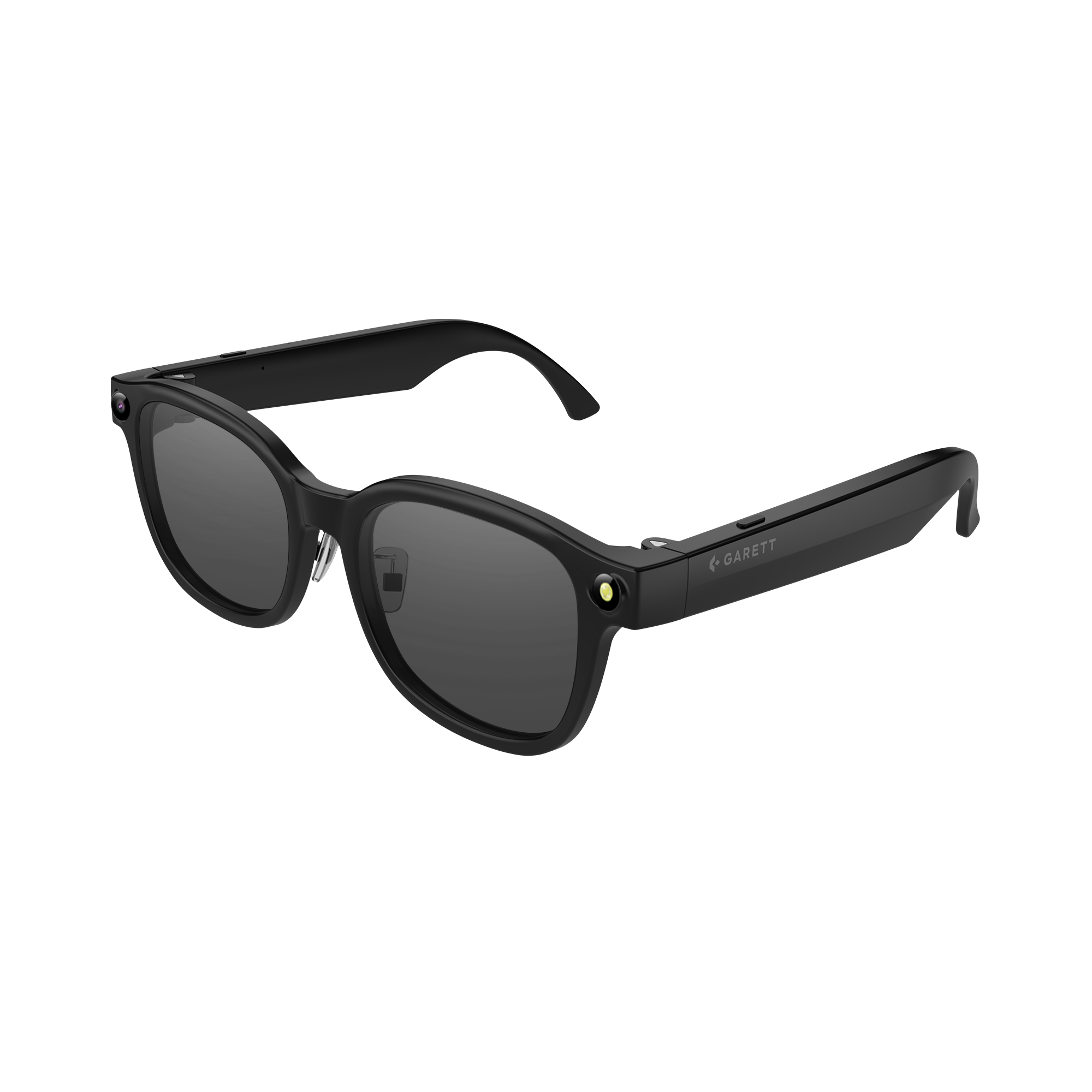 Garett Horizon AI occhiali smart neri con fotocamera