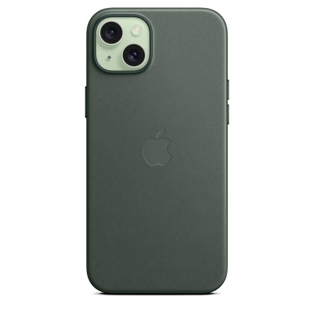 Apple Custodia FineWoven iPhone 15 Plus Sempreverde