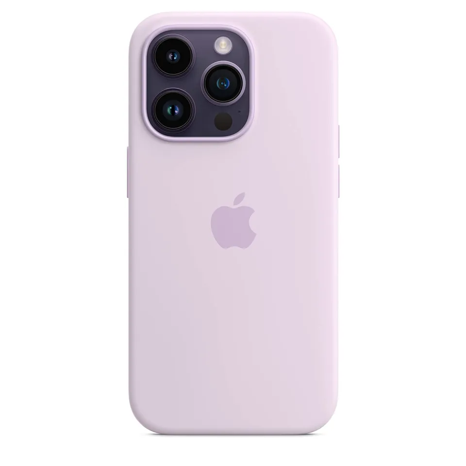 Apple iPhone 14 Pro custodia silicone MagSafe Lilla