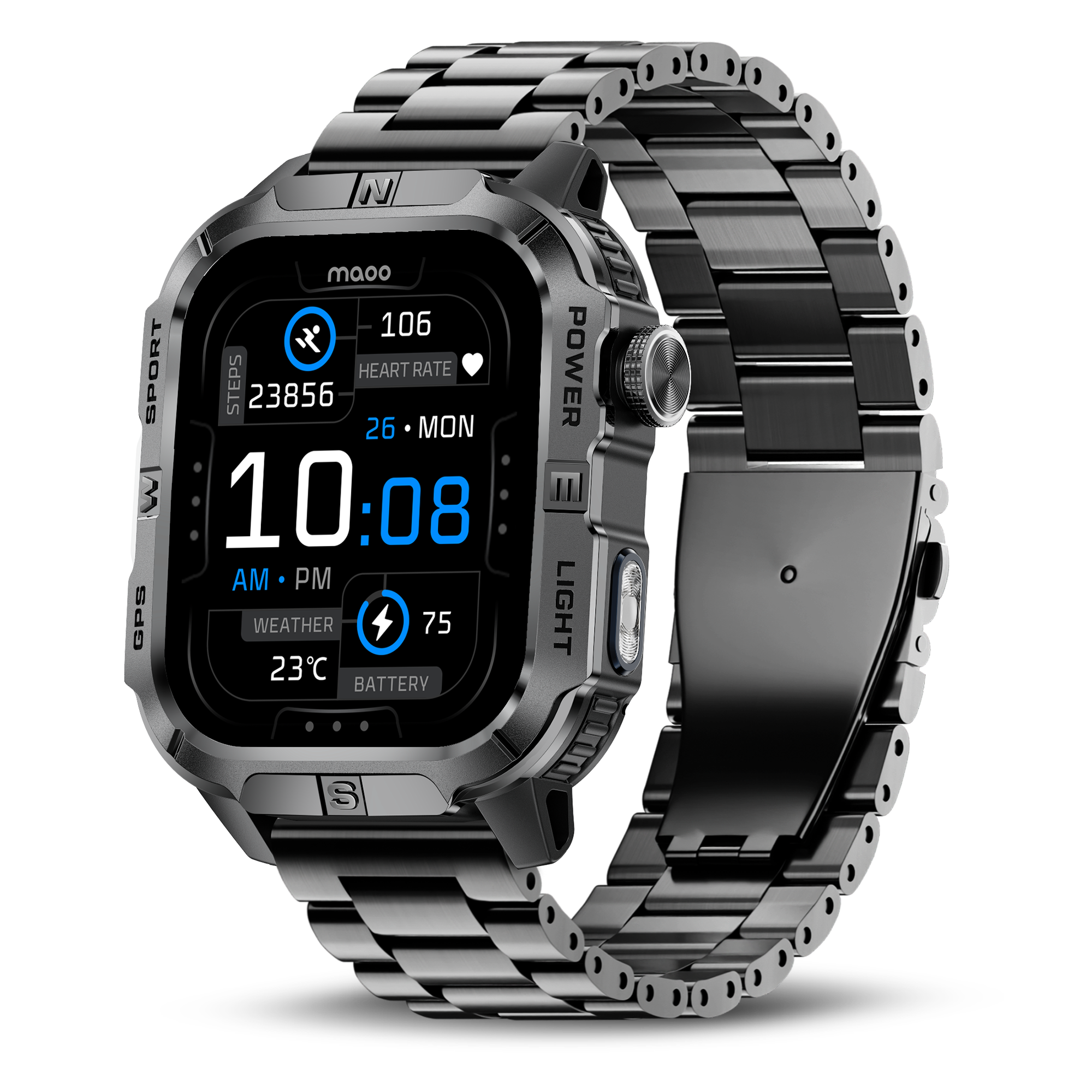 Maoo FORGE GPS Square smartwatch GPS 10 giorni schermo 2"