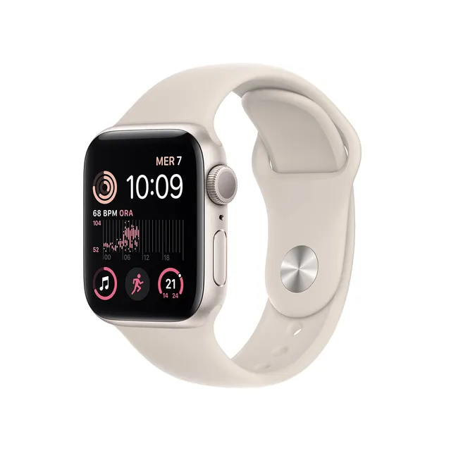 Apple Watch SE 2ª gen smartwatch GPS 40mm galassia