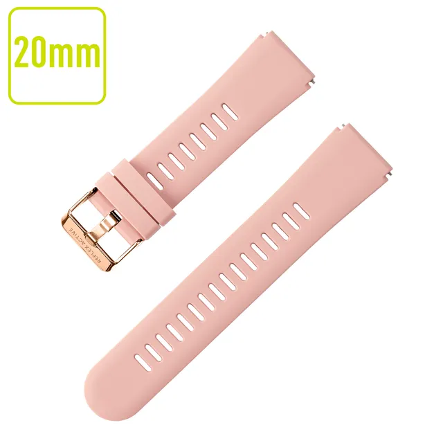 Reflex Active cinturino silicone rosa 20mm fibbia oro rosa