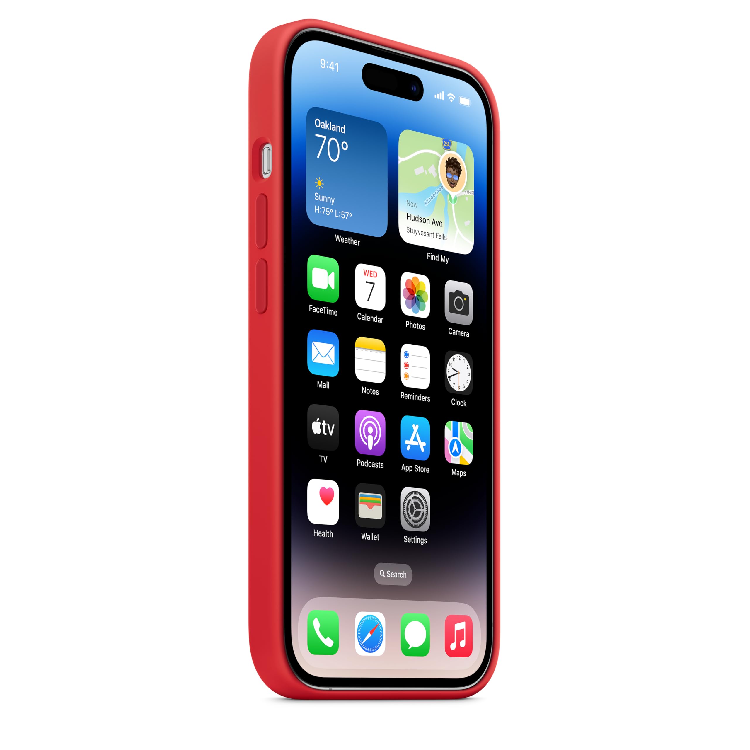 Apple iPhone 14 Pro custodia silicone MagSafe PRODUCT RED