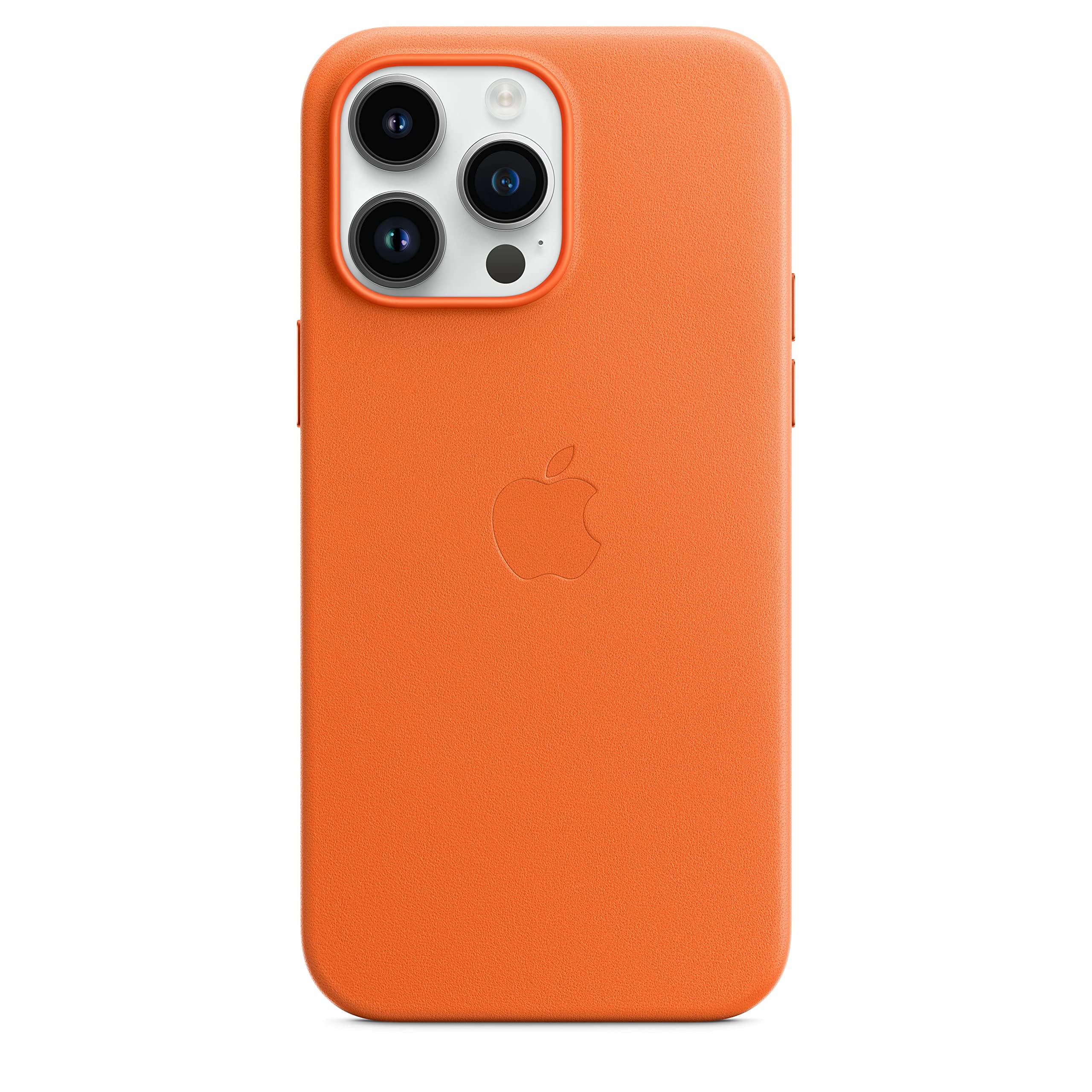 Apple Custodia MagSafe Pelle iPhone 14 Pro Max Arancione
