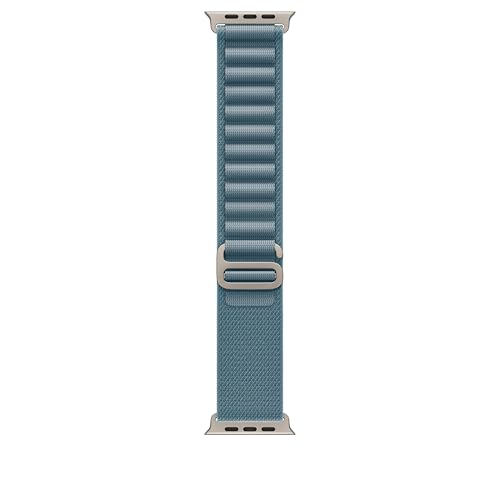 Apple Watch Alpine Loop 49mm cinturino blu chiaro S