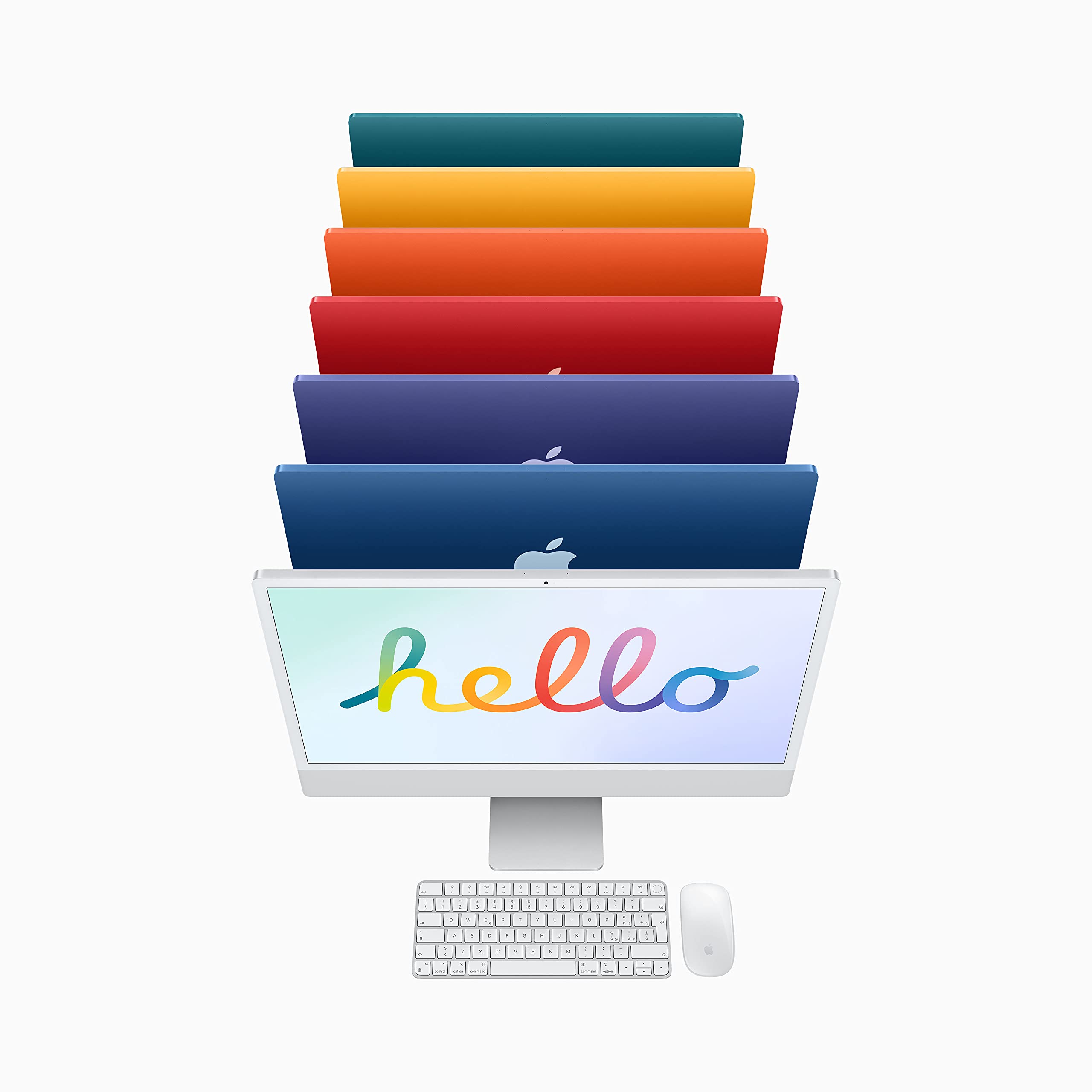 Apple iMac 24 M1 computer all-in-one 8GB 256GB verde
