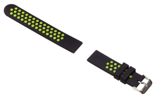 Garett Sport 17 cinturino silicone nero verde 20 mm