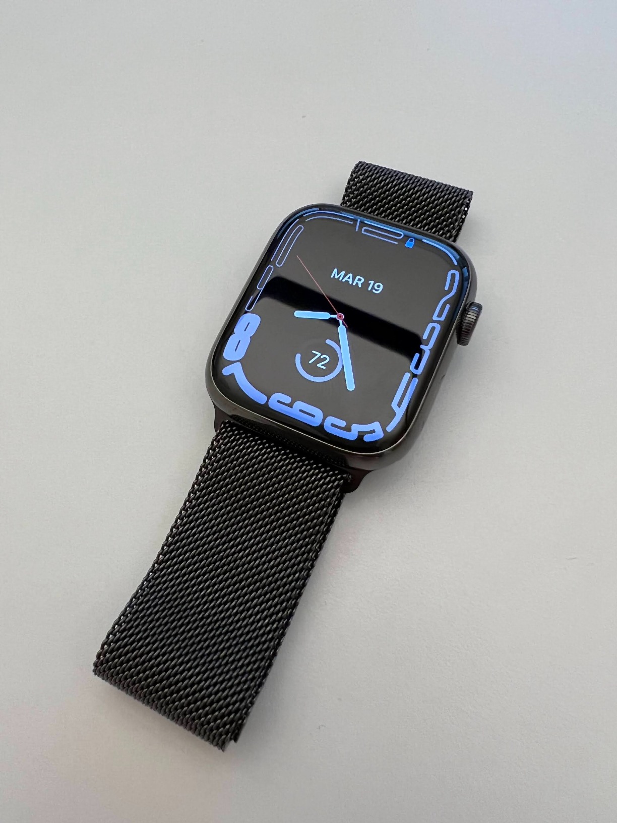 Apple Watch Series 7 smartwatch 41mm Cellular acciaio
