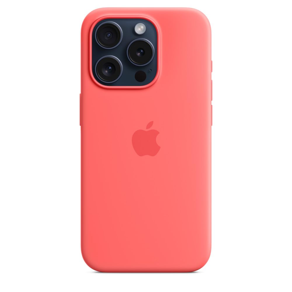 Apple iPhone 15 Pro Custodia MagSafe Silicone Guava