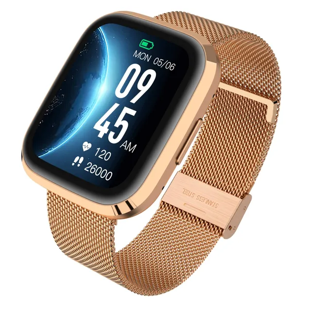 Garett GRC Style smartwatch oro acciaio IPS