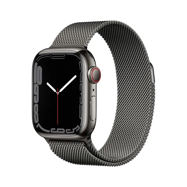 Apple Watch Series 7 smartwatch 45mm Cellular acciaio