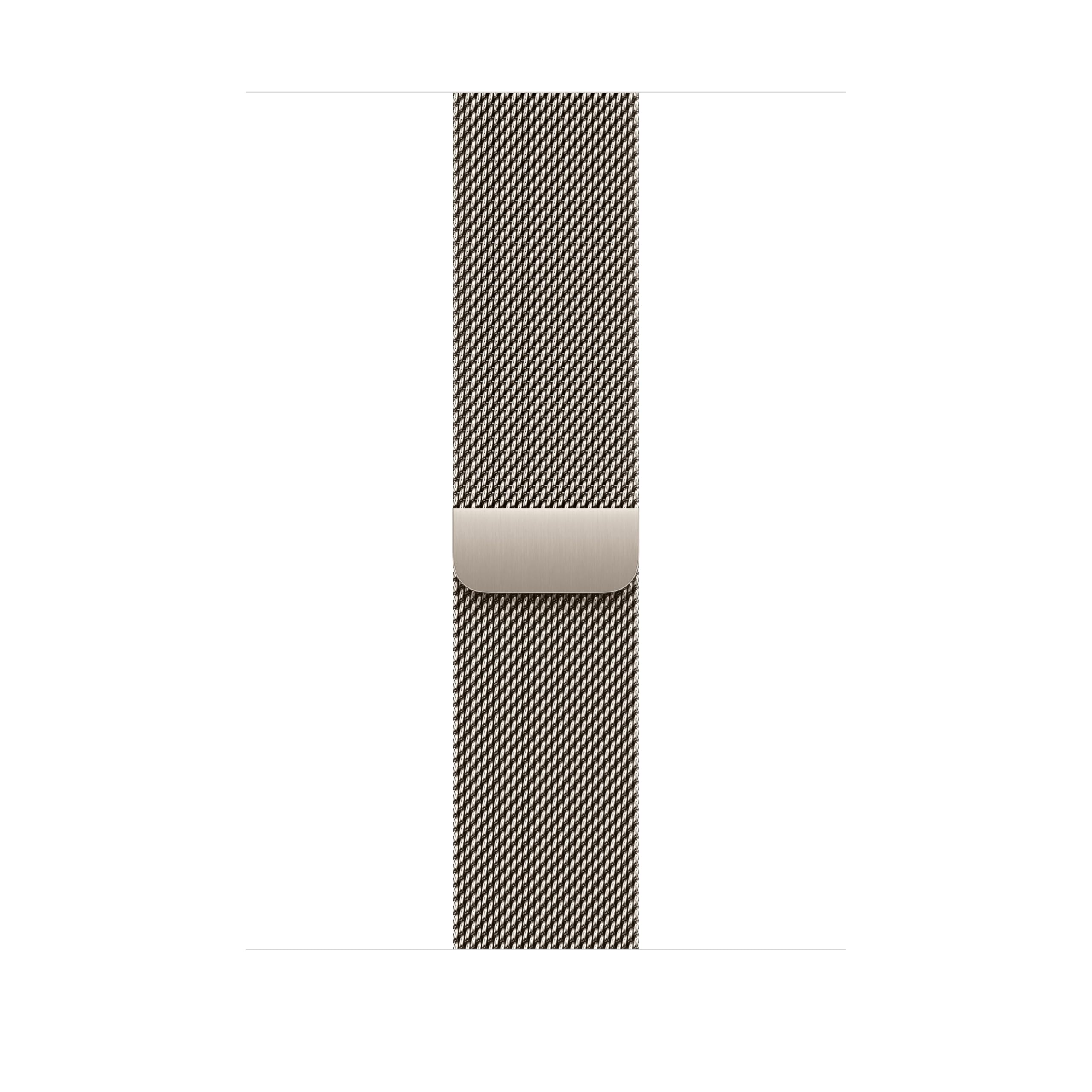 Apple Loop maglia milanese cinturino 46mm Naturale M/L magnetico
