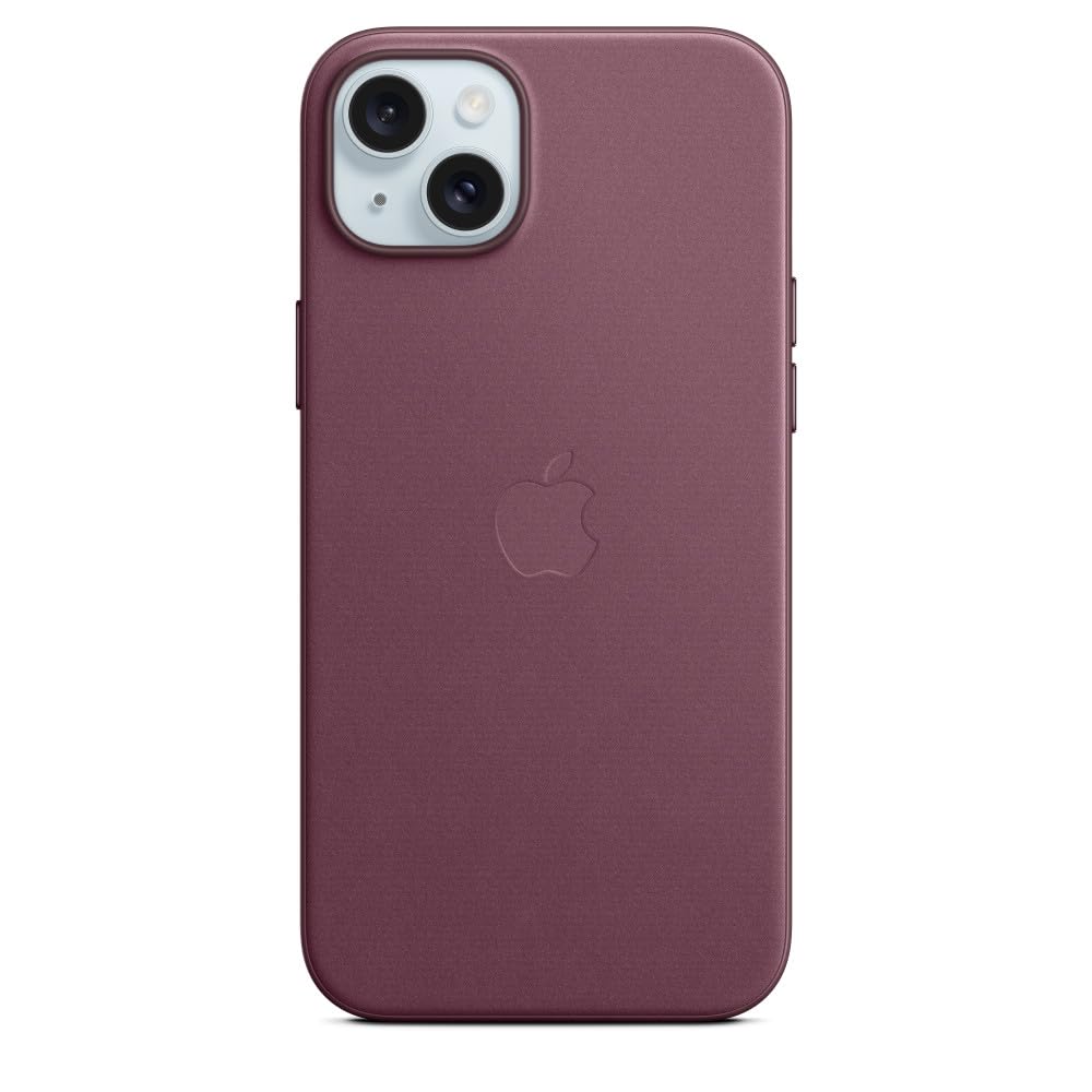 Apple FineWoven Custodia iPhone 15 Plus MagSafe Gelso