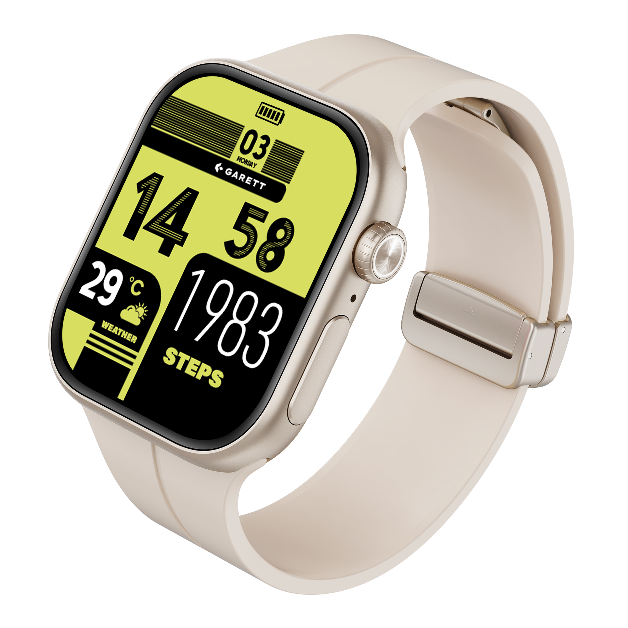Garett Next AI 4G smartwatch argento AMOLED GPS