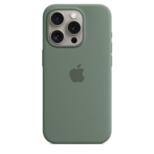 Apple iPhone 15 Pro custodia silicone Cipresso MagSafe