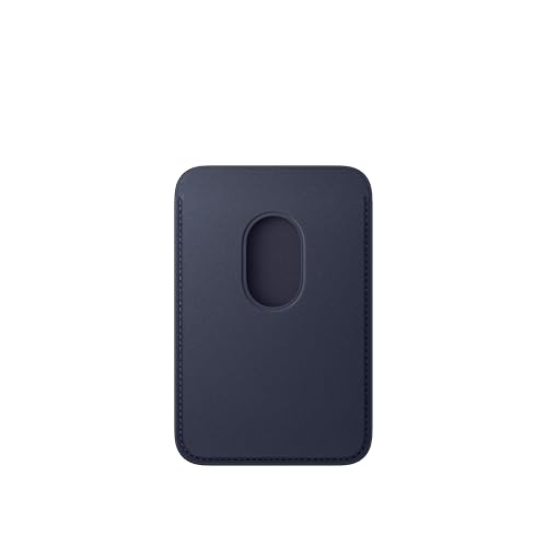 Apple portafoglio MagSafe FineWoven blu navy 3 carte