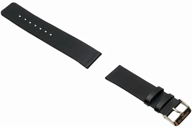Garett G26 cinturino nero 22 mm pelle
