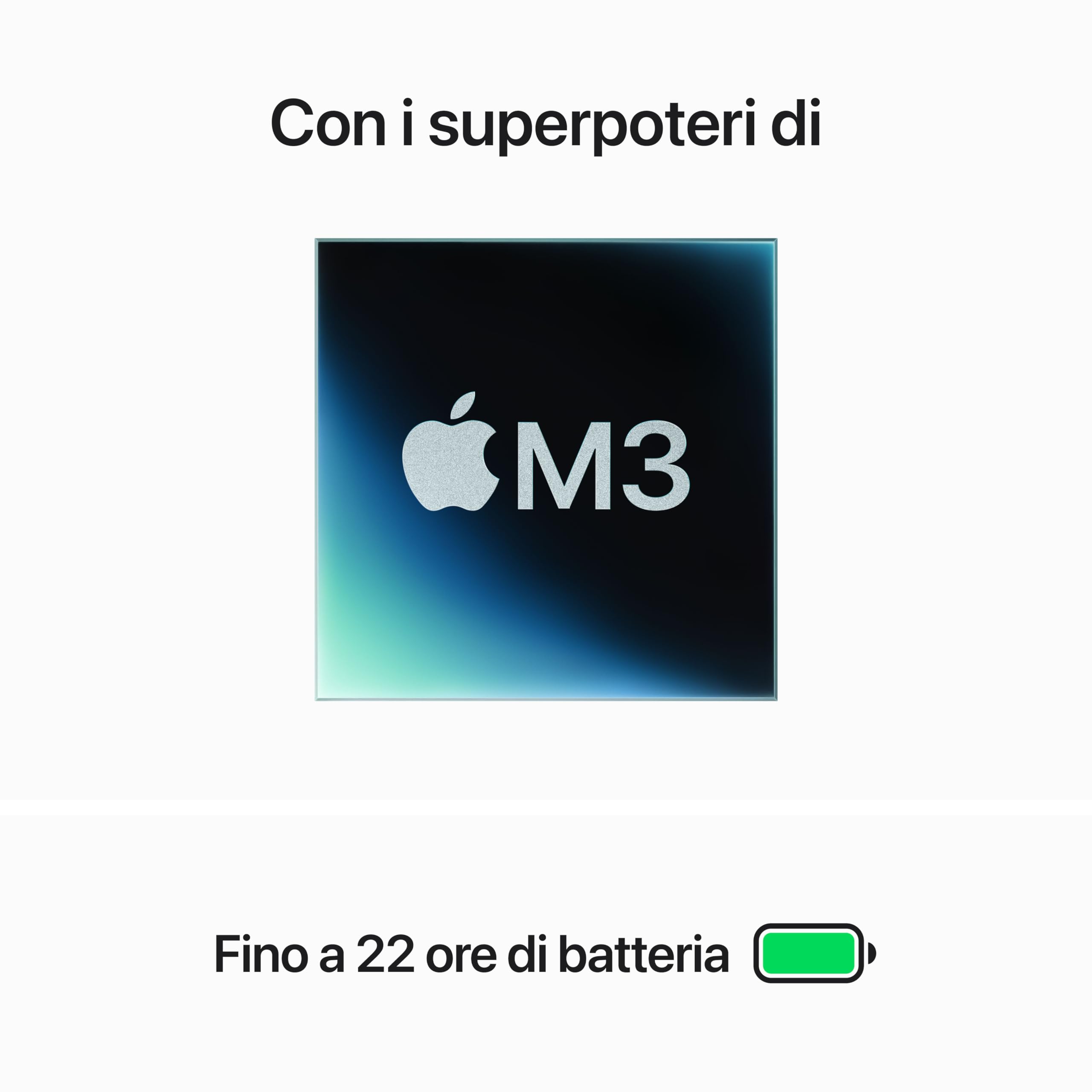 Apple MacBook Pro M3 14,2" portatile 1TB grigio siderale