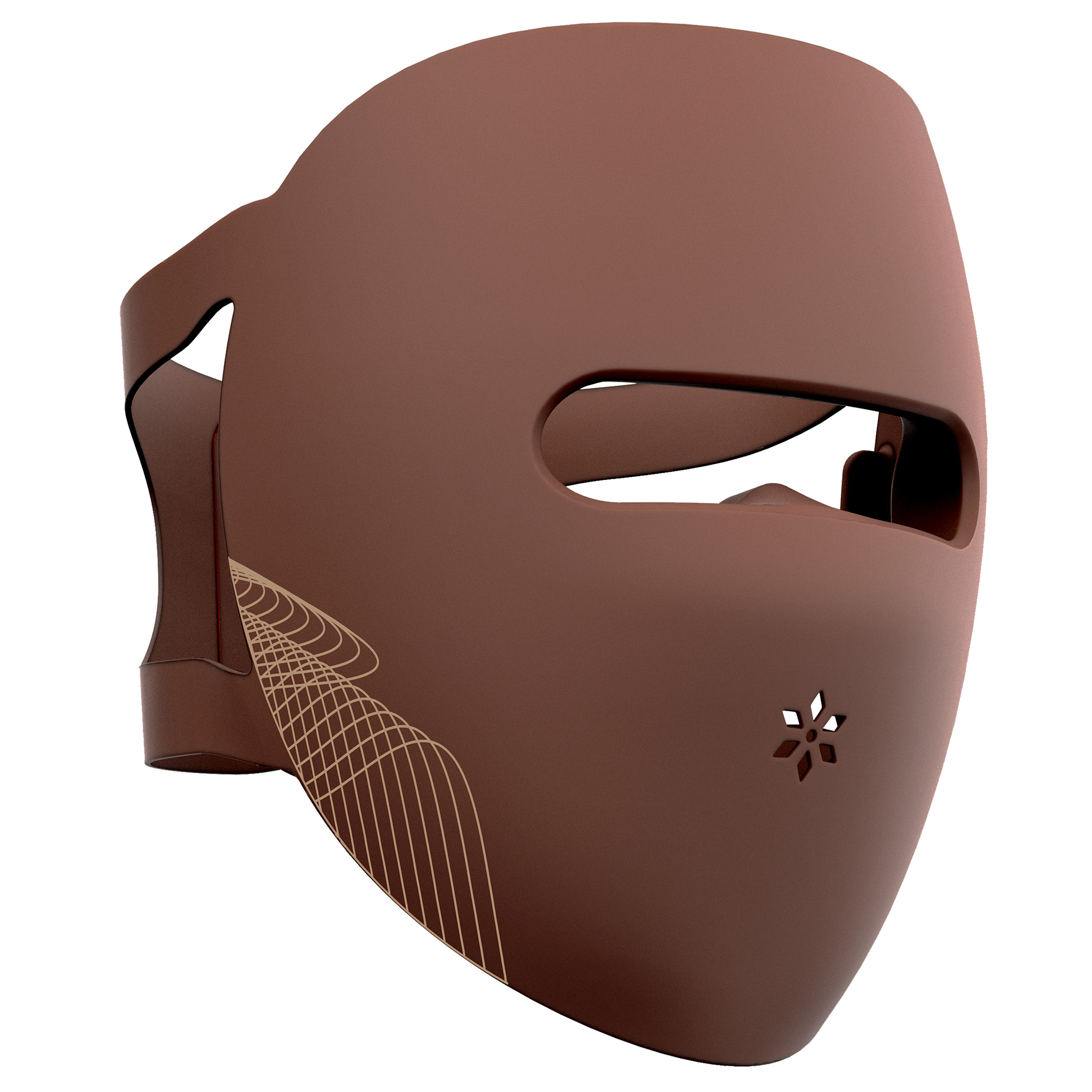 Garett Beauty Skin Ritual maschera LED viso collo marrone