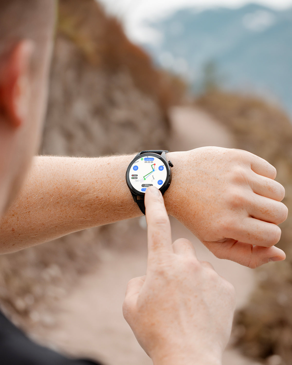 Reflex Active Venture R 400 Pro smartwatch GPS AMOLED silicone