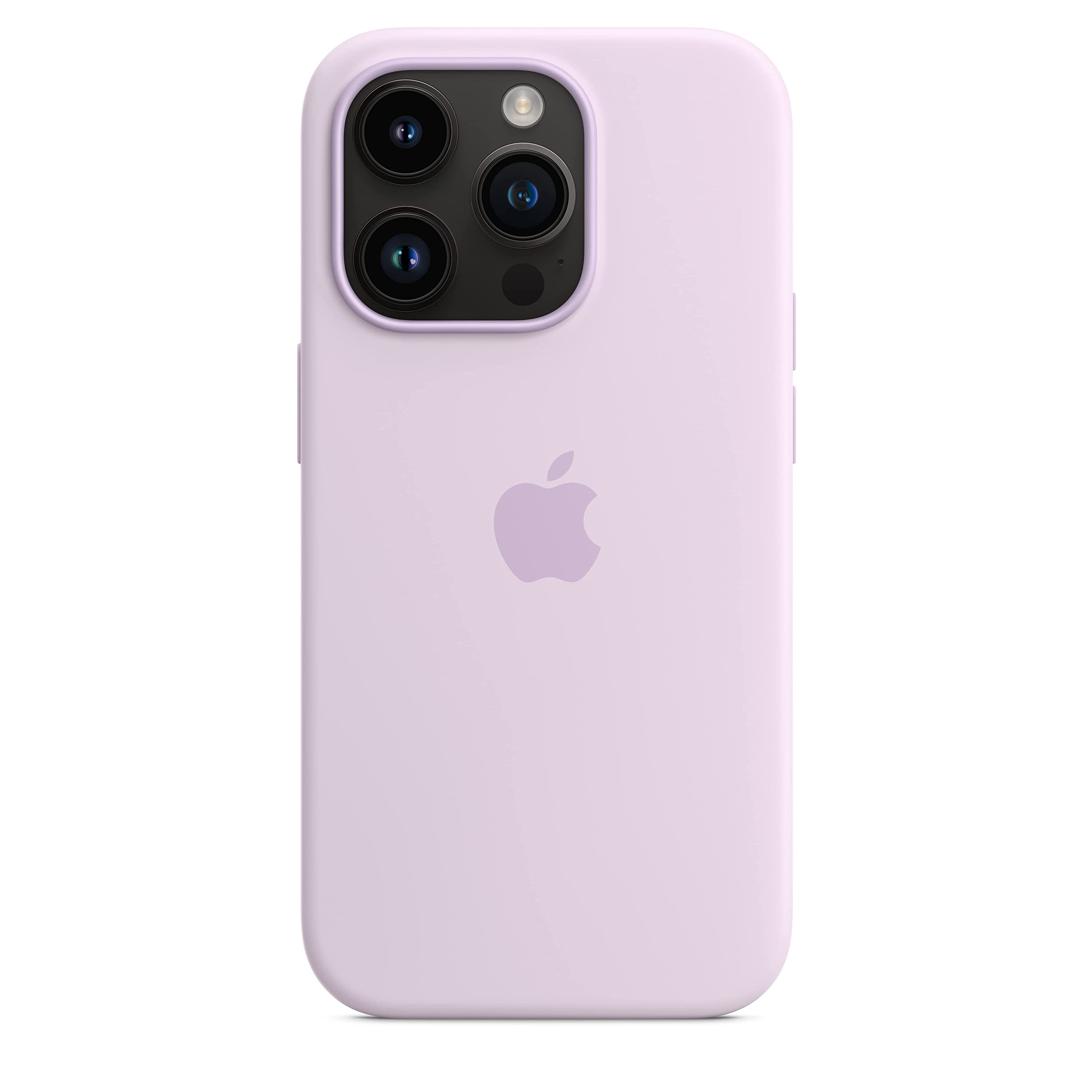Apple iPhone 14 Pro custodia silicone MagSafe Lilla