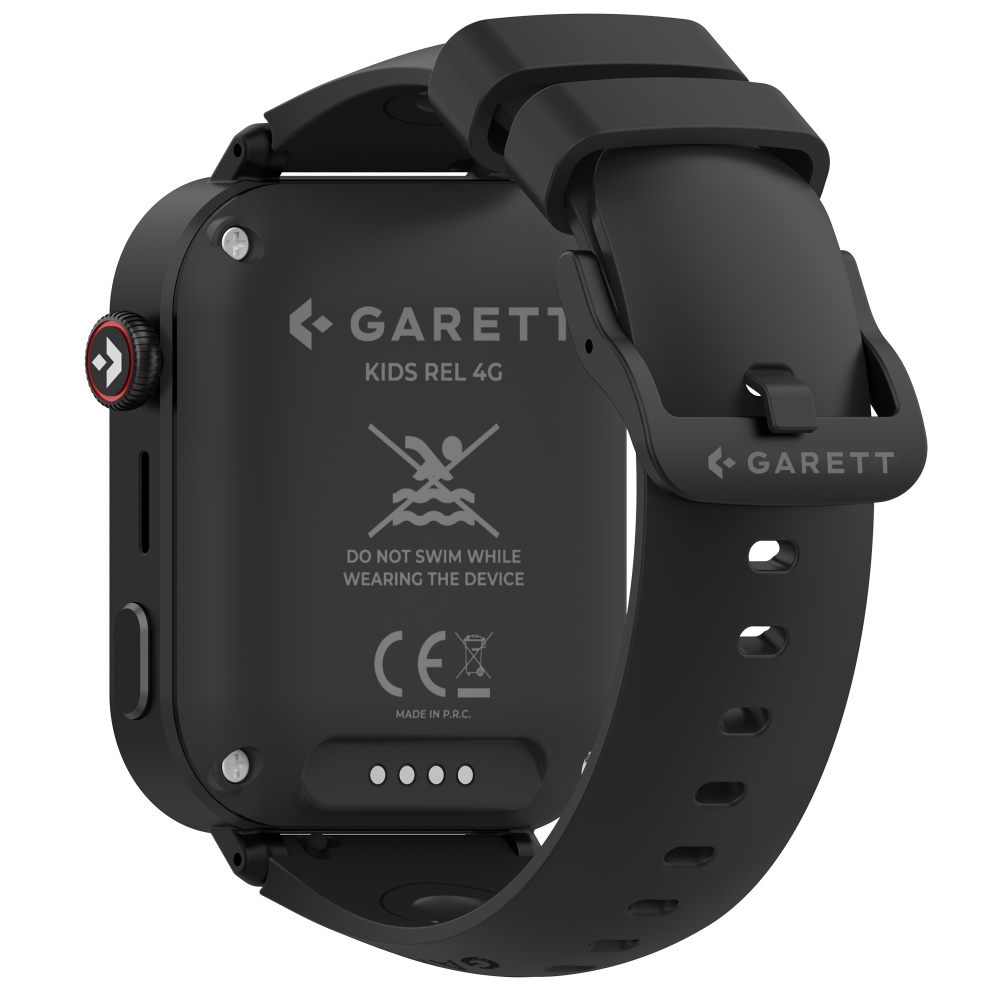 Garett Kids Rel 4G smartwatch nero con GPS