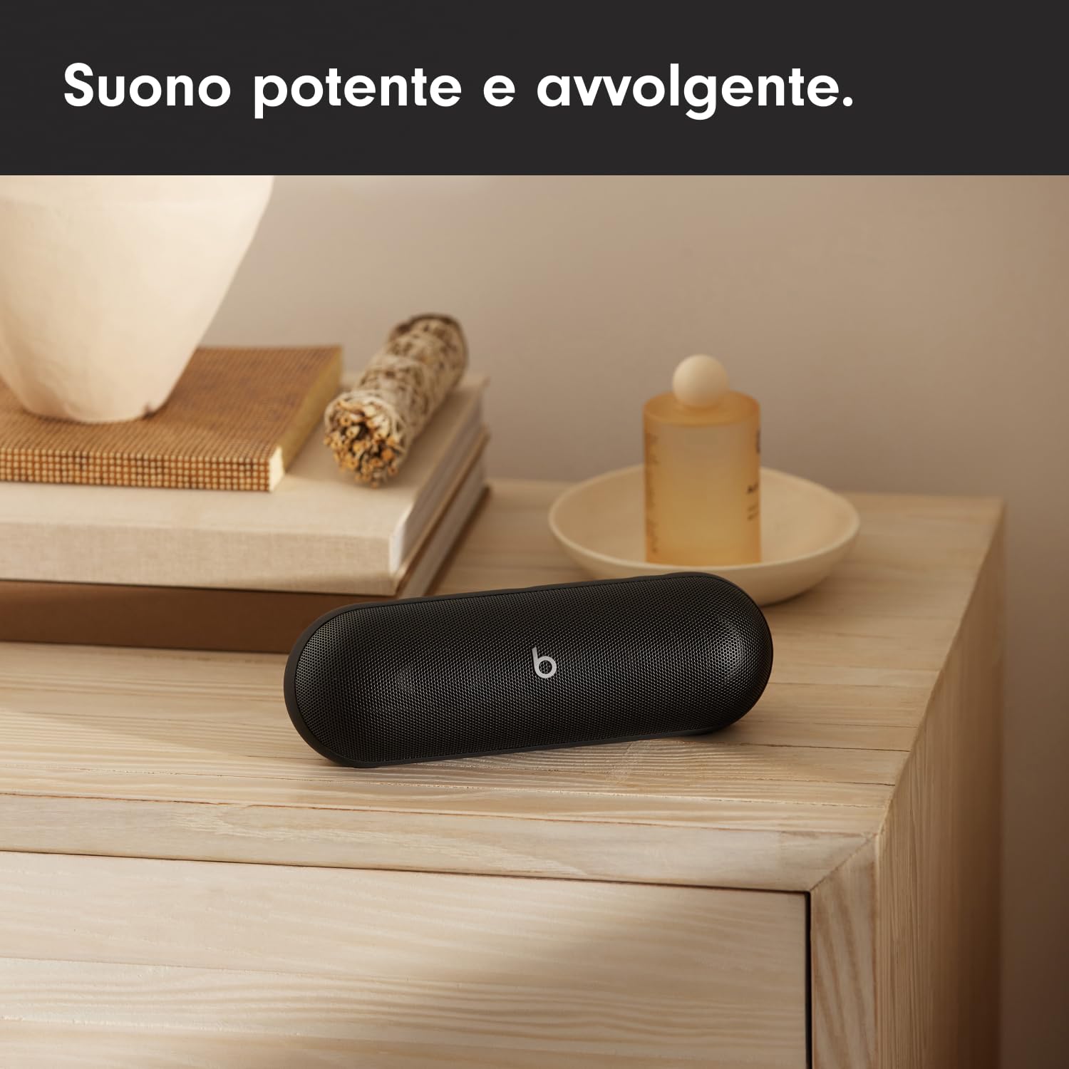 Beats Pill altoparlante bluetooth nero opaco IP67