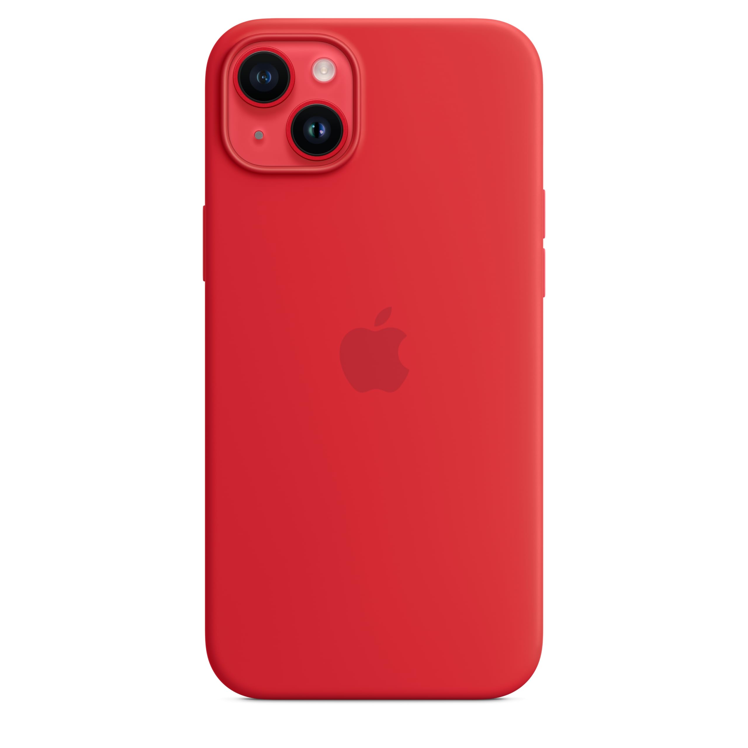 Apple MagSafe silicone custodia iPhone 14 Plus rossa