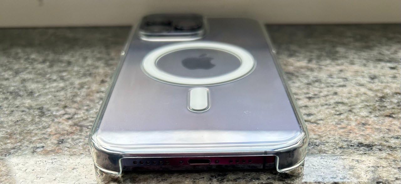 Apple iPhone 14 Pro Max custodia trasparente MagSafe