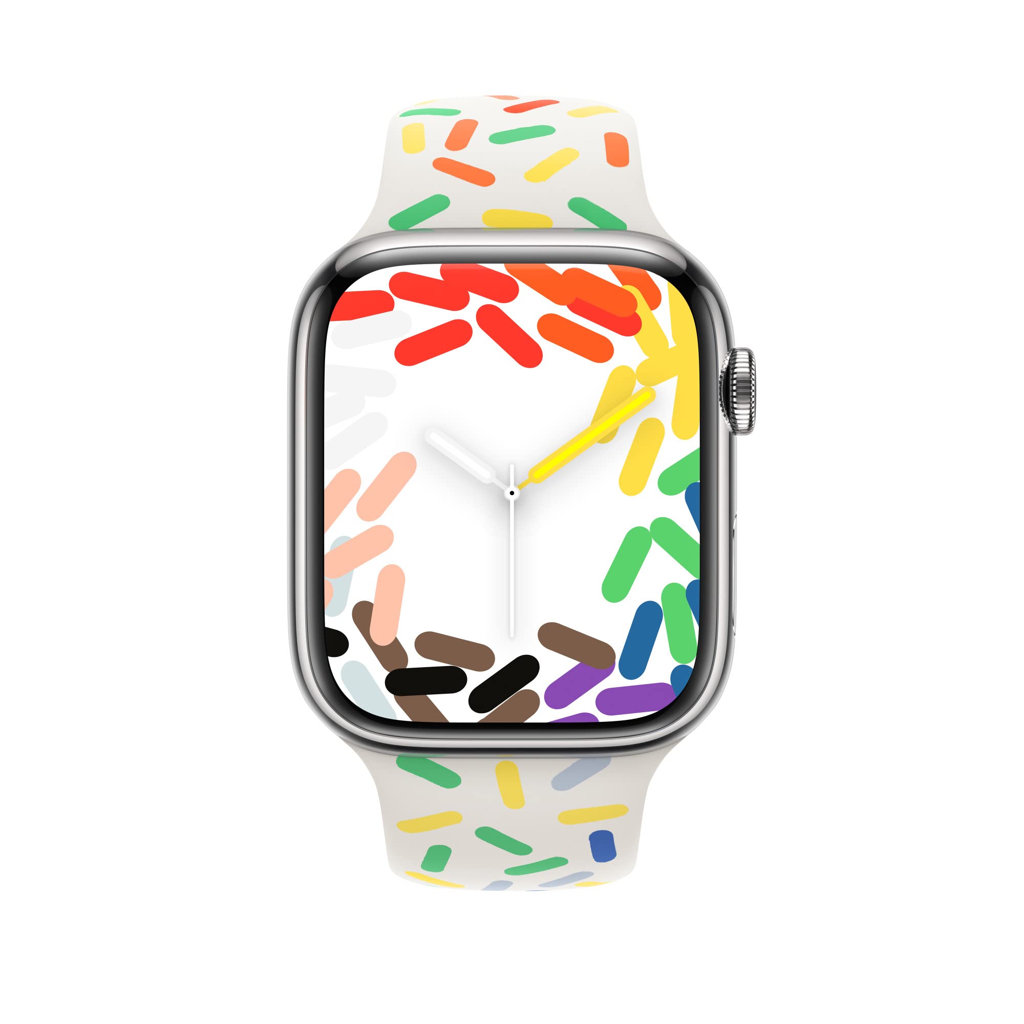 Apple Pride Edition 45mm cinturino sport M/L multicolore