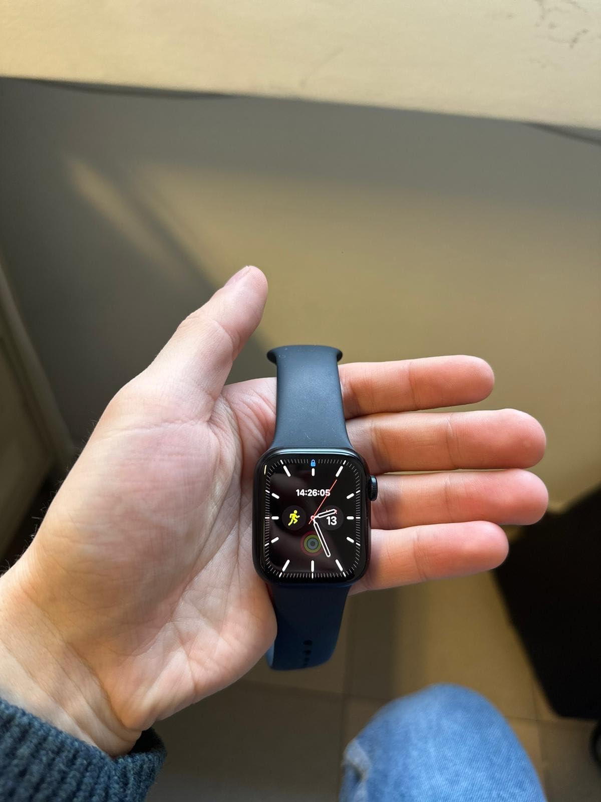Apple Watch Series 9 41mm smartwatch GPS argento S/M