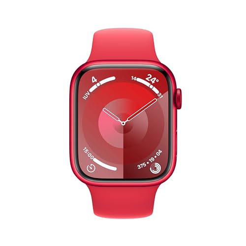 Apple Watch Series 9 GPS + Cellular 45mm smartwatch RED ossigeno sangue