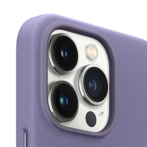Apple custodia pelle iPhone 13 Pro cover azzurro fiordo