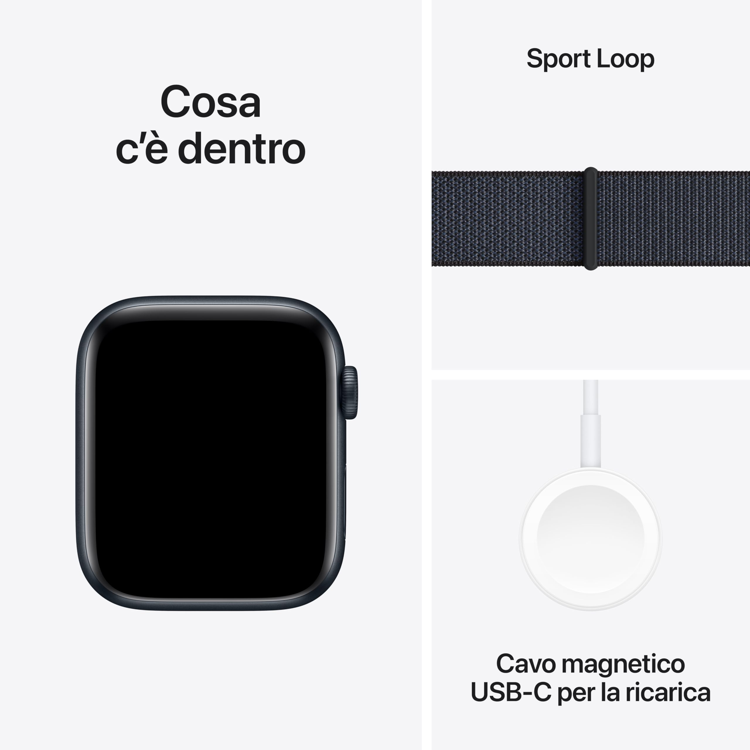 Apple Watch SE 2a gen 44 mm smartwatch GPS Cellular Mezzanotte