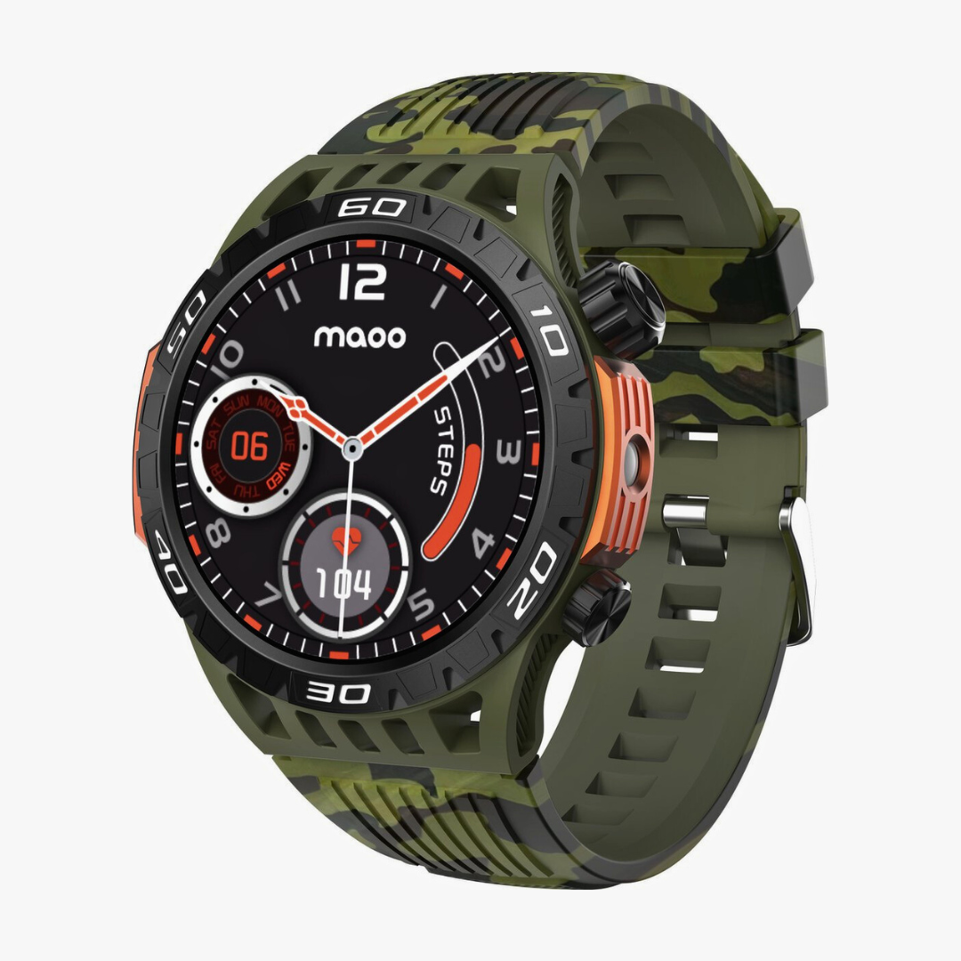 Maoo Explorer Camo smartwatch uomo outdoor