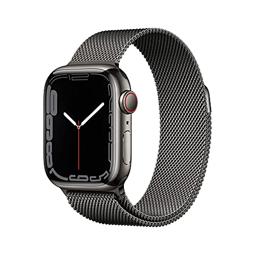 Apple Watch Series 7 smartwatch 41mm Cellular acciaio