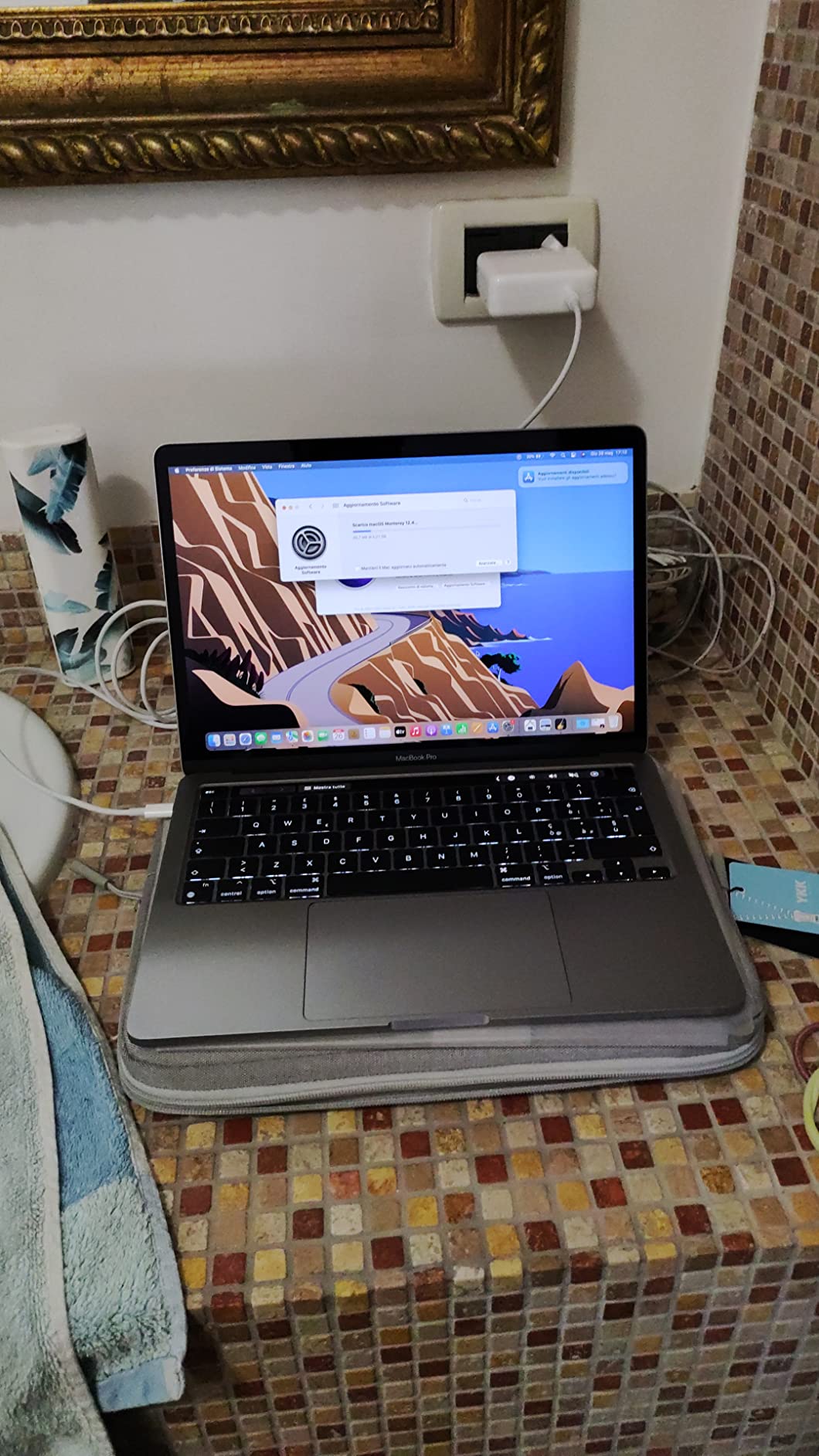 Apple MacBook Pro 13 M1 2020 notebook 8GB 256GB grigio siderale