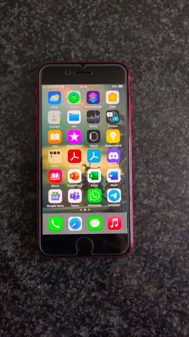 Apple iPhone SE 3a Generazione smartphone 128GB (PRODUCT)RED 5G