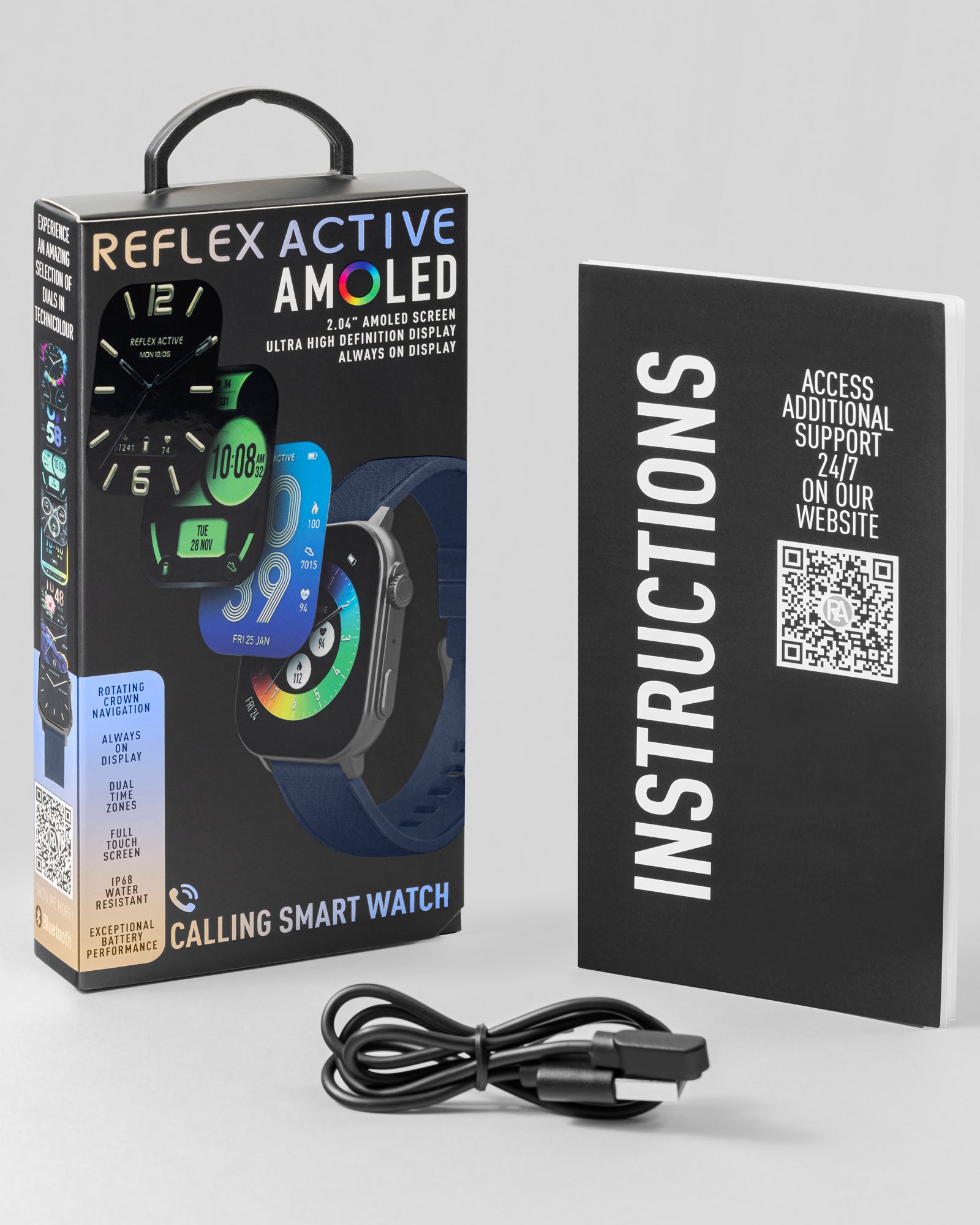 Reflex Active Spectra 300 S XL smartwatch blu AMOLED
