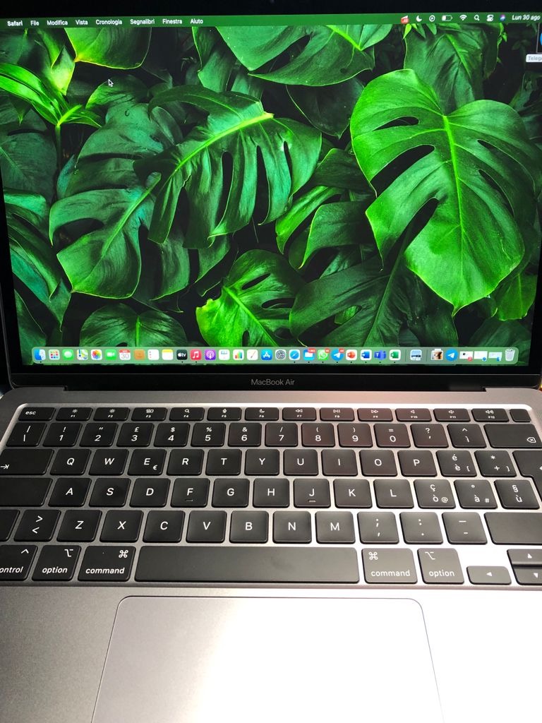 Apple MacBook Air 2020 M1 Notebook 13" 8GB 512GB Grigio siderale