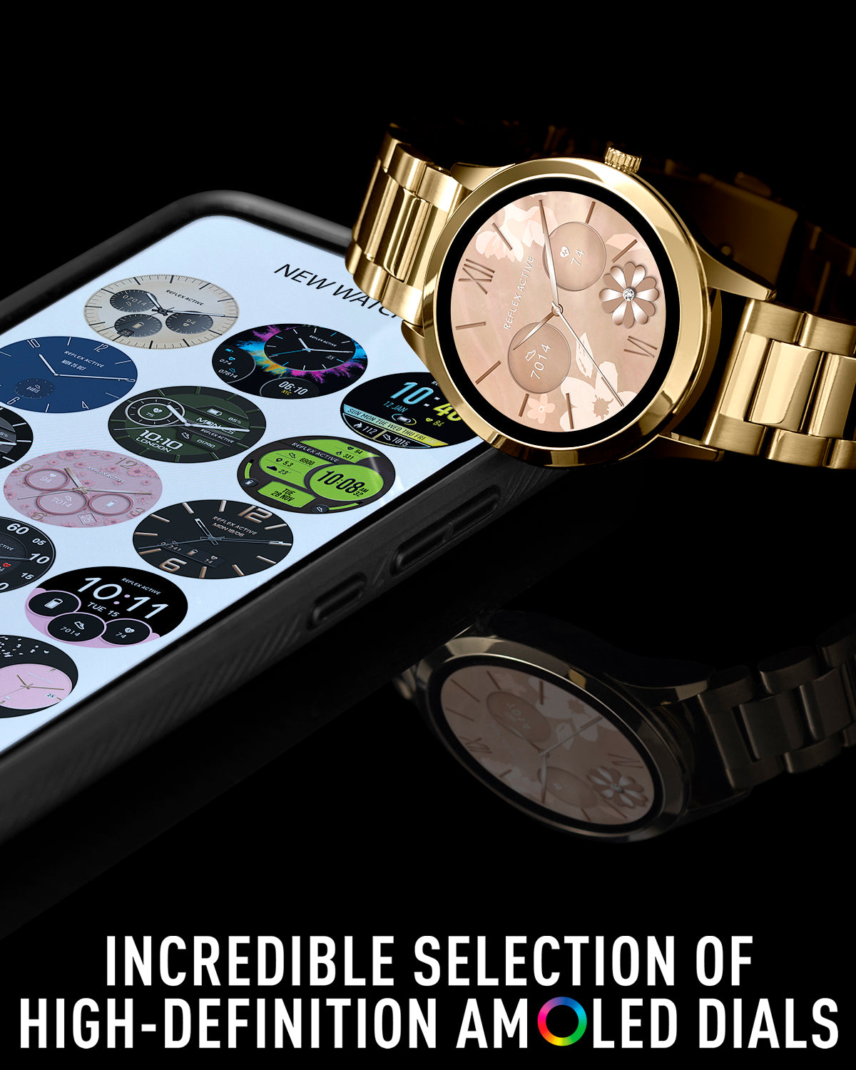 Reflex Active Spectra 300 R smartwatch Oro AMOLED cardio GPS