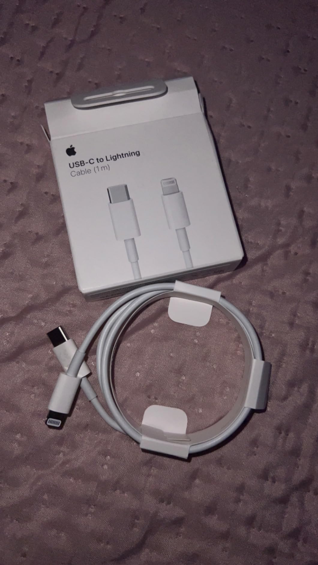 Apple cavo ricarica USB-C Lightning 1 m bianco