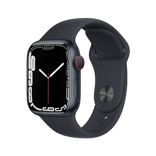 Apple Watch Series 7 41mm smartwatch GPS + Cellular mezzanotte